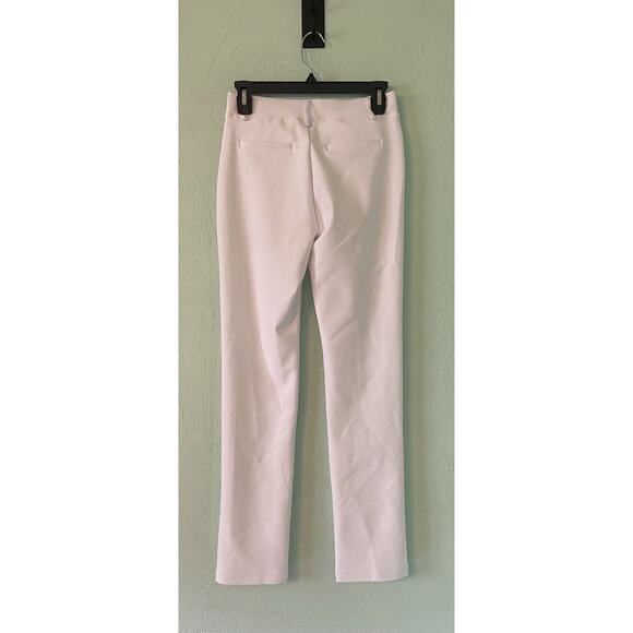 Tapata Women's Stretchy Straight Dress Pants with Pockets White Extra Small - Picture 3 of 3